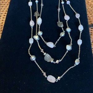 Chico’s triple strand necklace